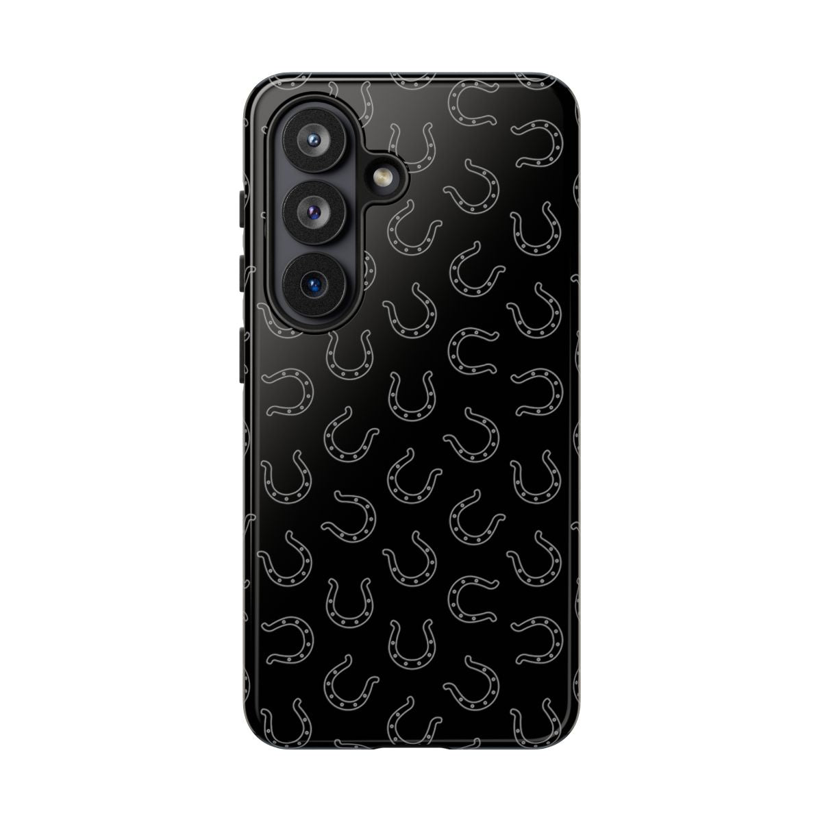Black Horseshoes Tough Case