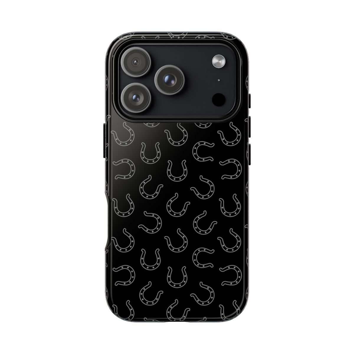 Black Horseshoes Tough Case - iPhone 18 Pro