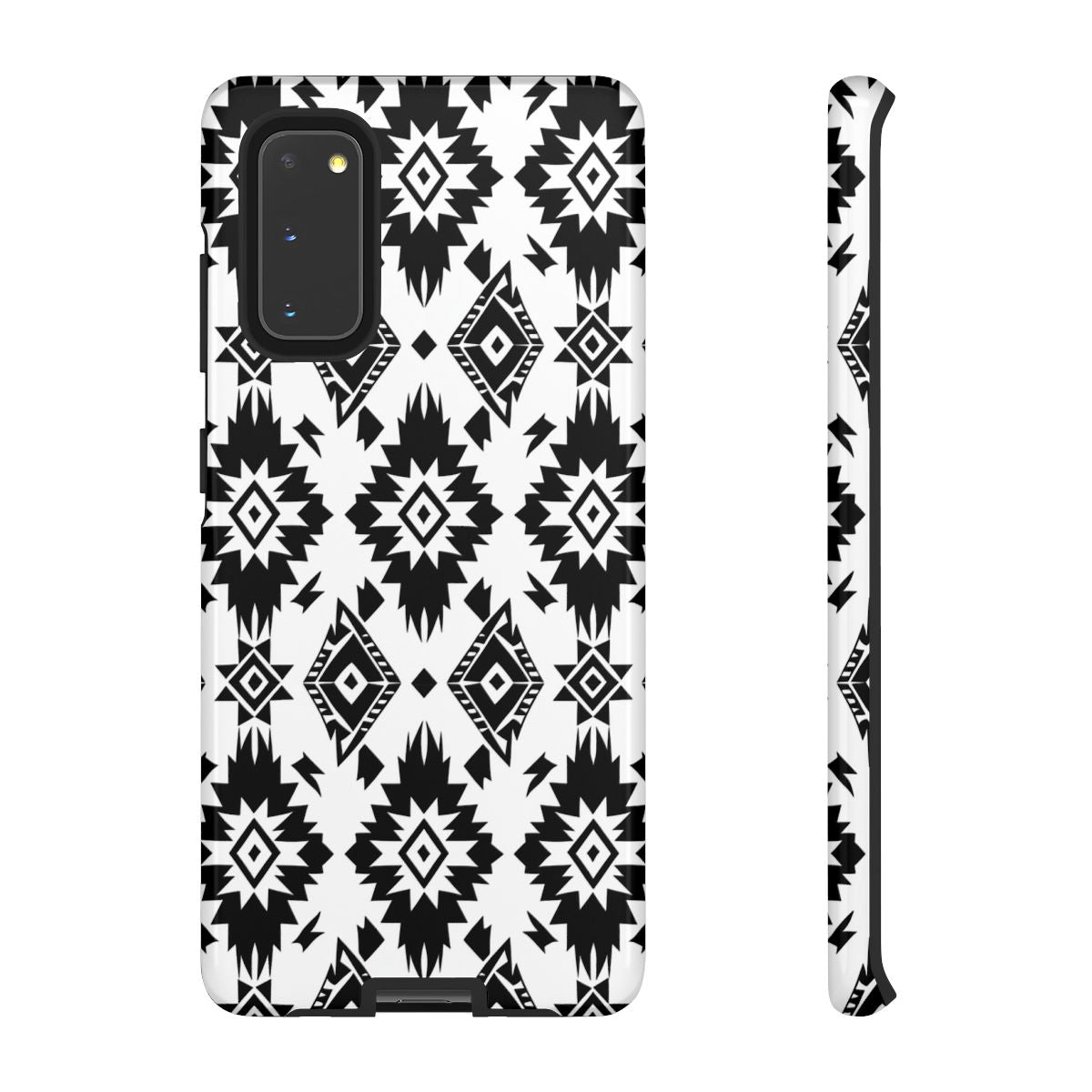 Black White Aztec Tough Case