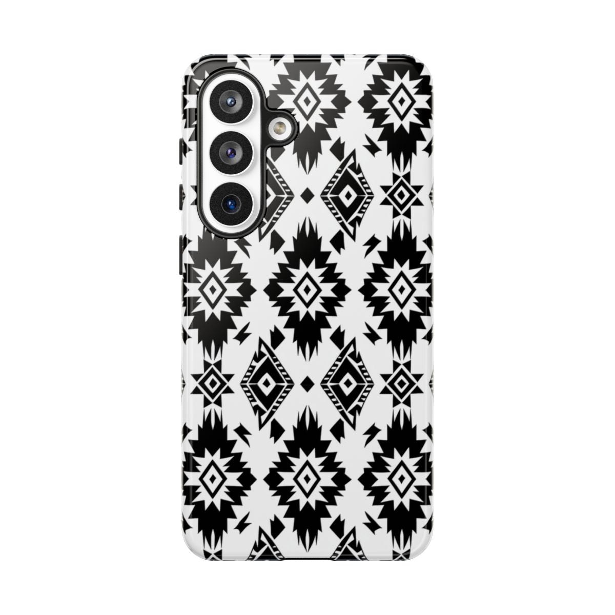 Black White Aztec Tough Case