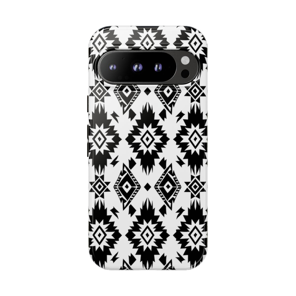 Black White Aztec Tough Case