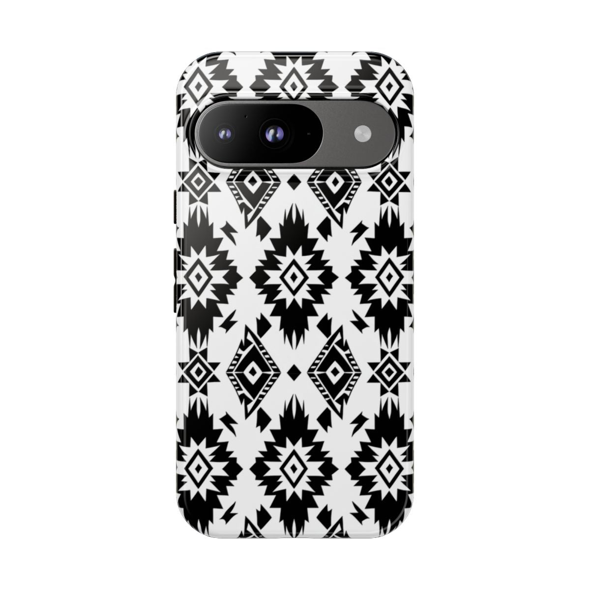 Black White Aztec Tough Case