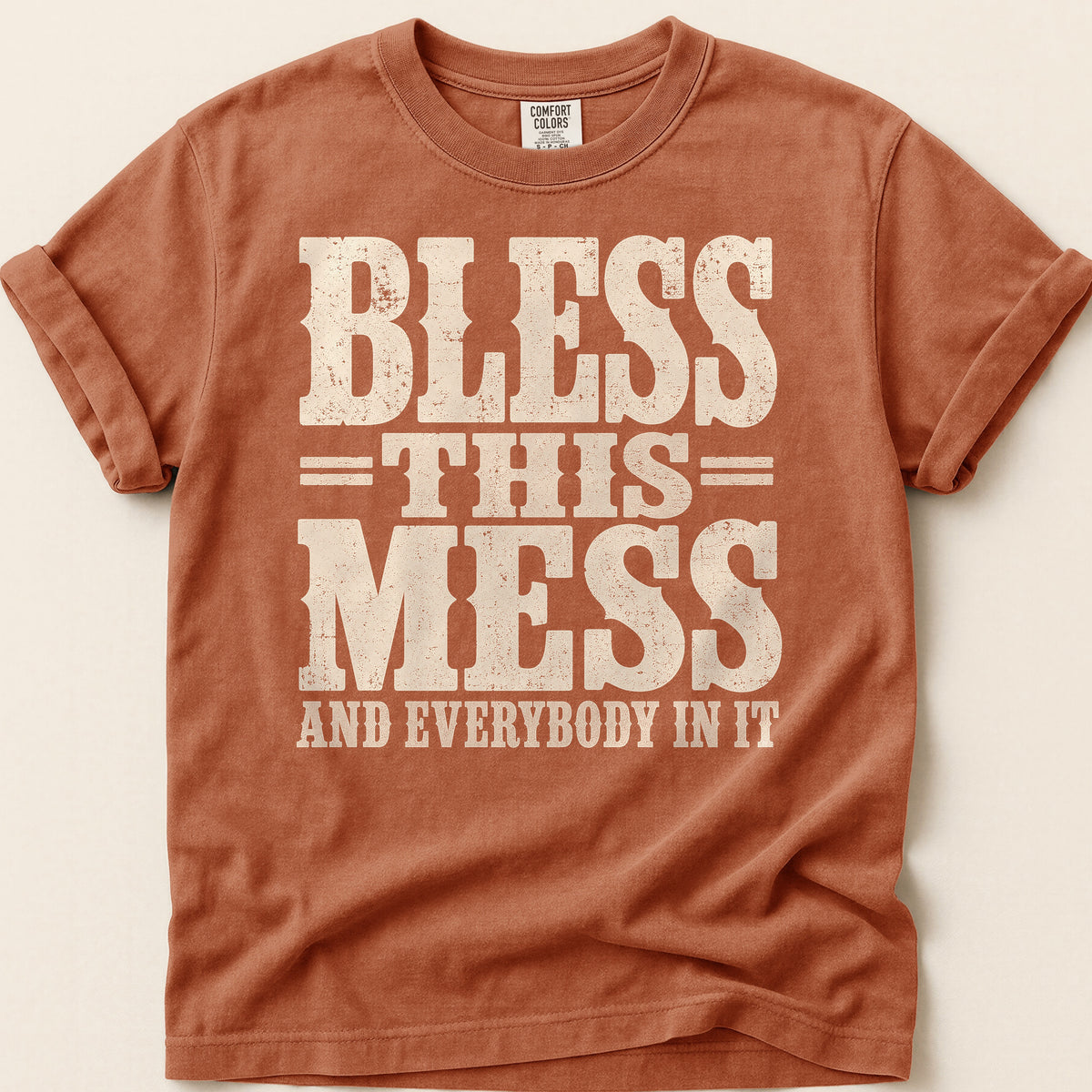 Bless This Mess T-shirt on Yam