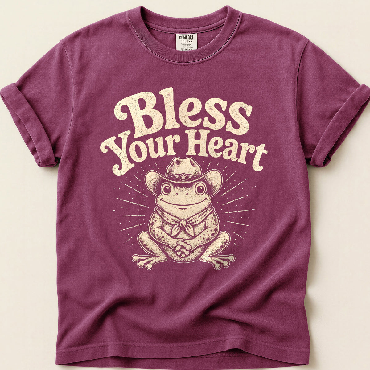Bless Your Heart T-shirt on Berry