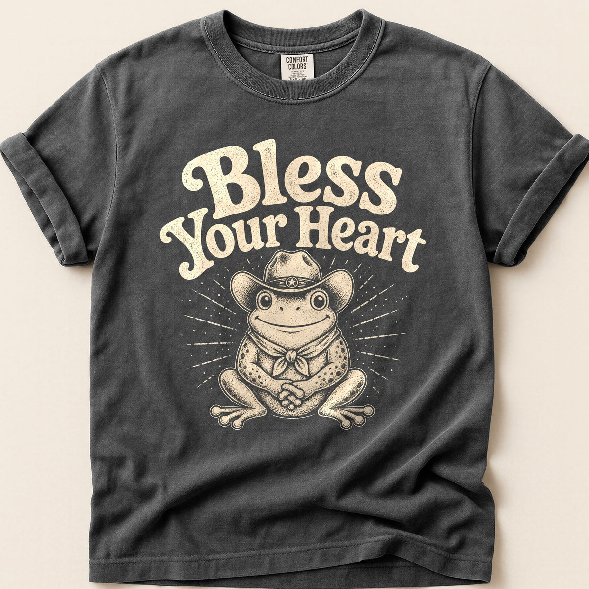 Bless Your Heart T-shirt on Pepper
