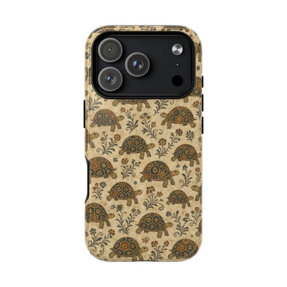 Blossom Tortoise Magnetic Case - iPhone 18 Pro