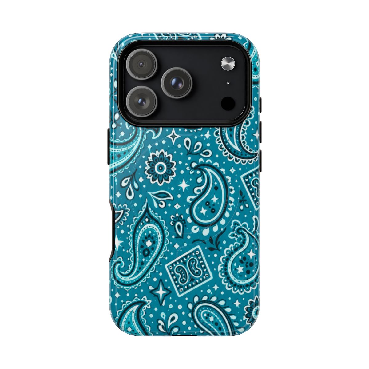 Blue Bandana Magnetic Case - iPhone 18 Pro