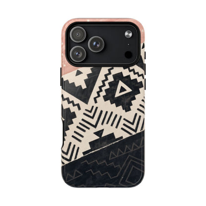 Blush Aztec Magnetic Case - iPhone 18 Pro Max