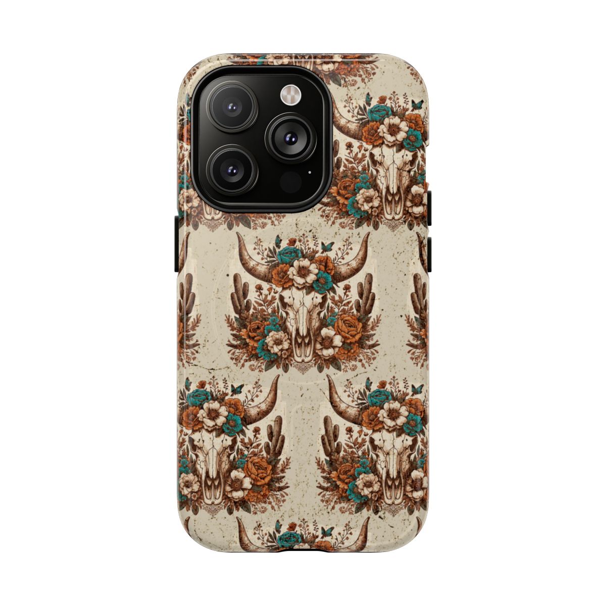 Boho Bull Skull Magnetic Case