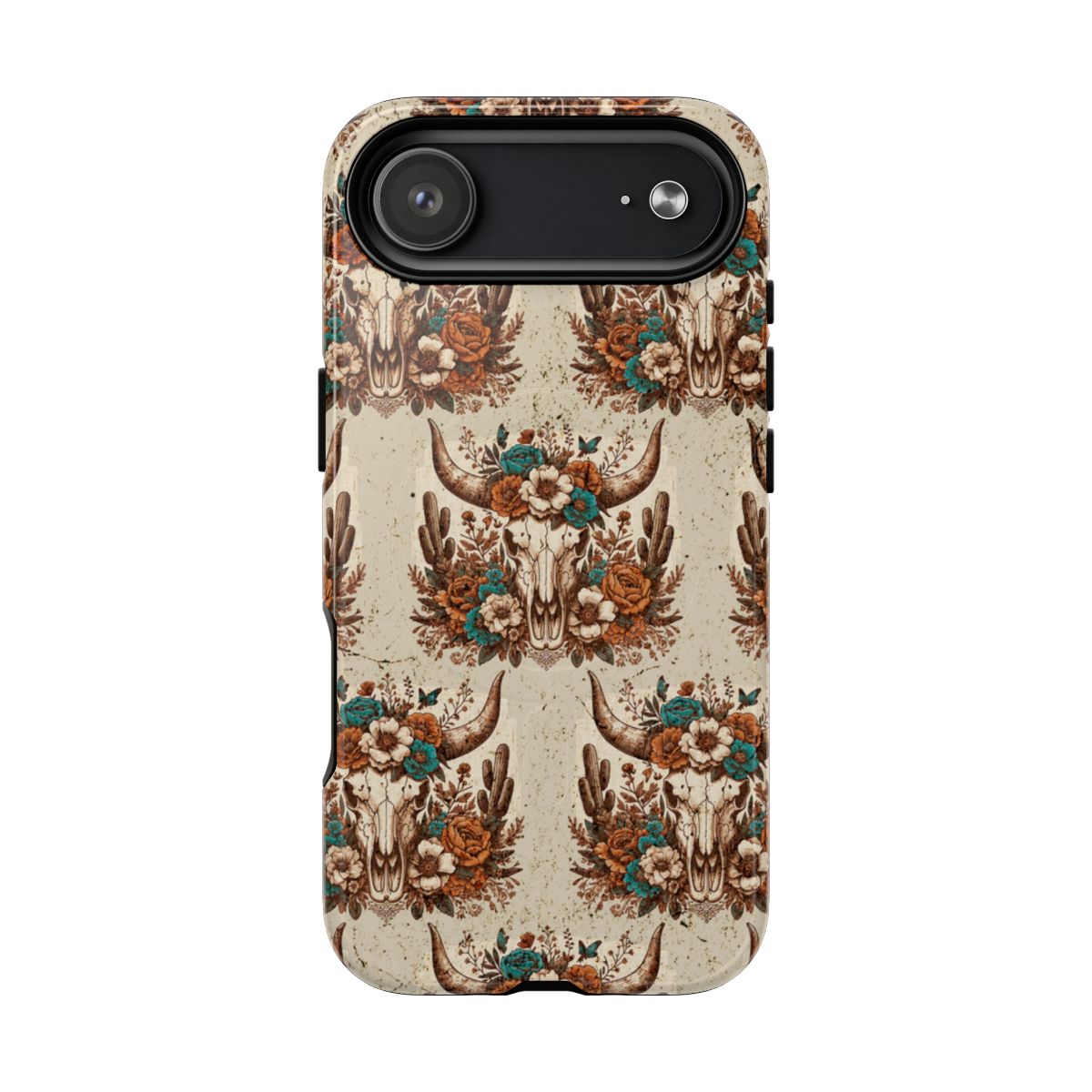 Boho Bull Skull Magnetic Case