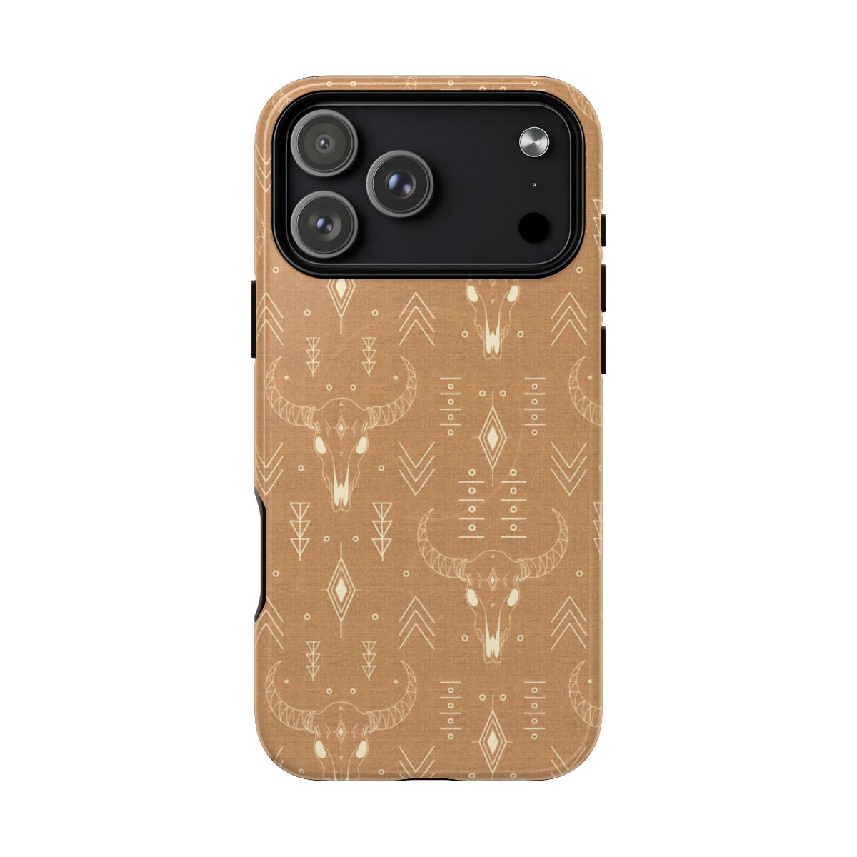 Boho Bull Skull Magnetic Case