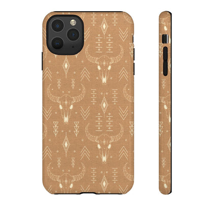Boho Bull Skull Tough Case