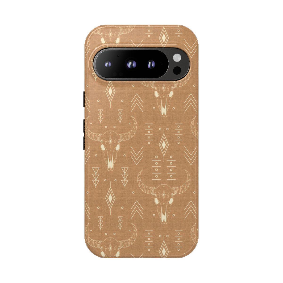 Boho Bull Skull Tough Case