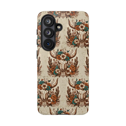 Boho Bull Skull Tough Case