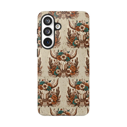 Boho Bull Skull Tough Case