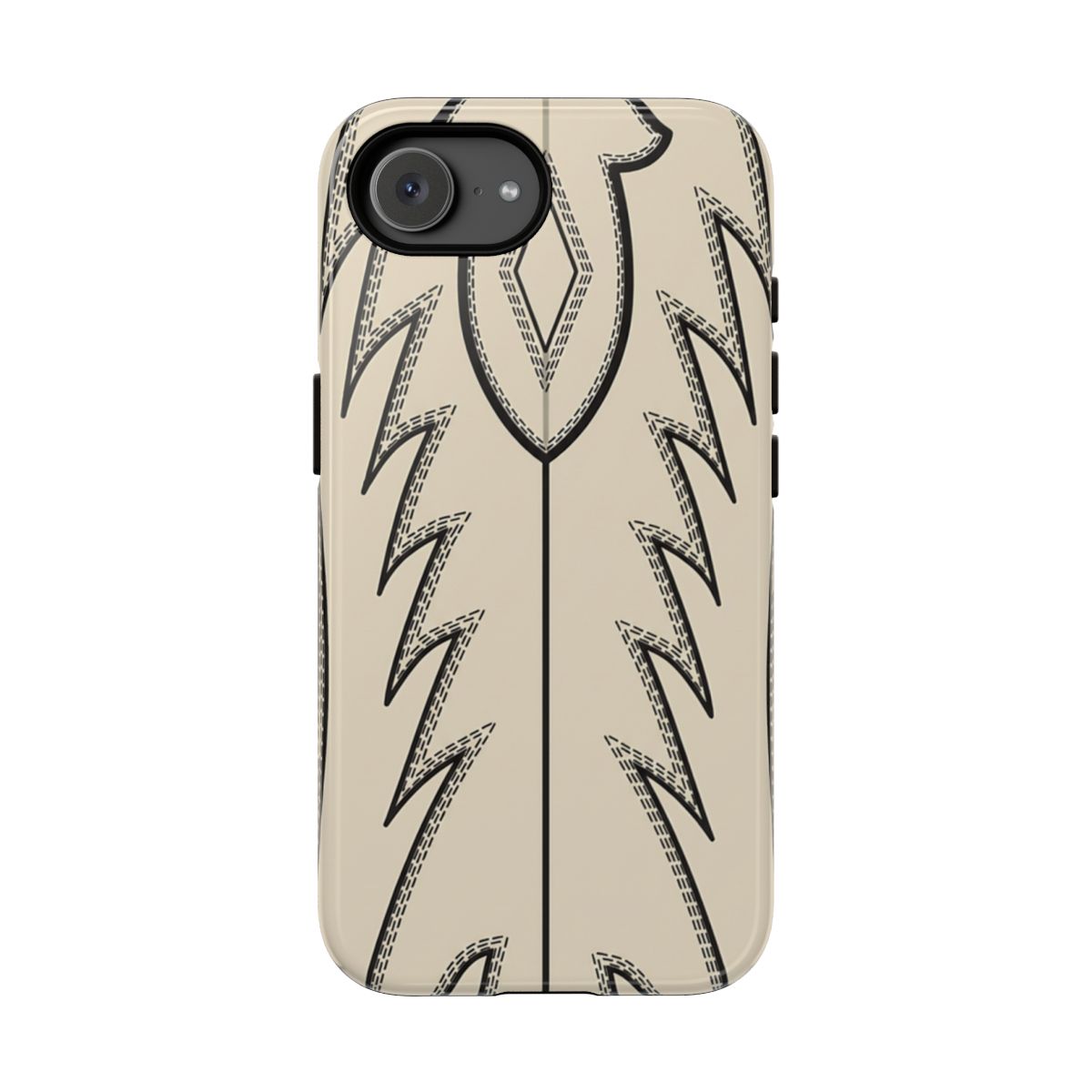 Boot Closeup Cream Tough Case - iPhone 17e