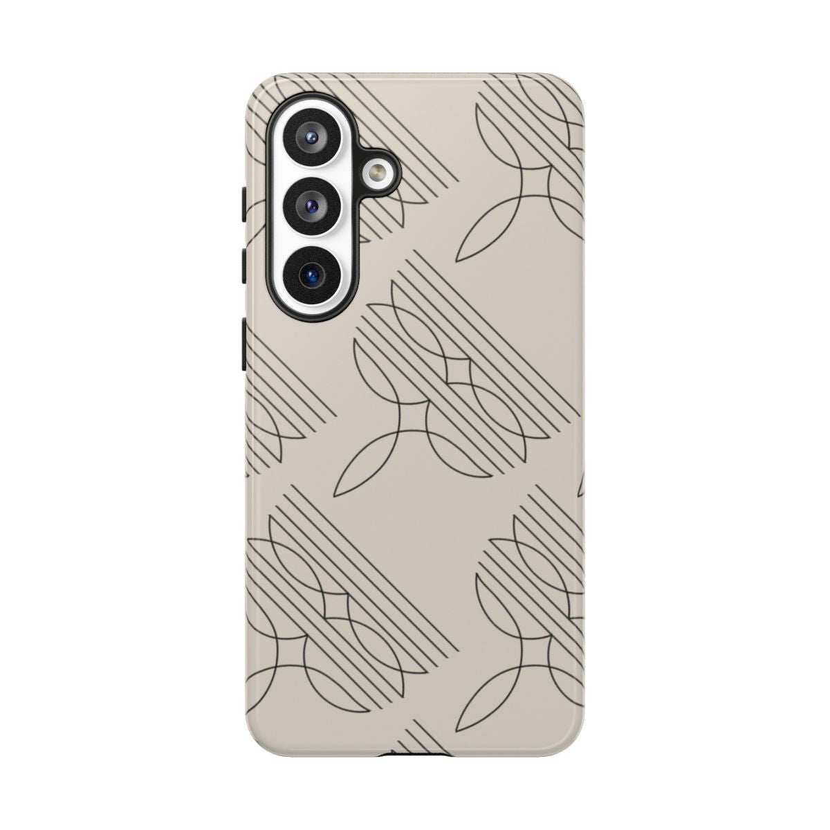 Boot Stitch Tough Case-Beige
