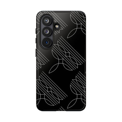 Boot Stitch Tough Case-Black