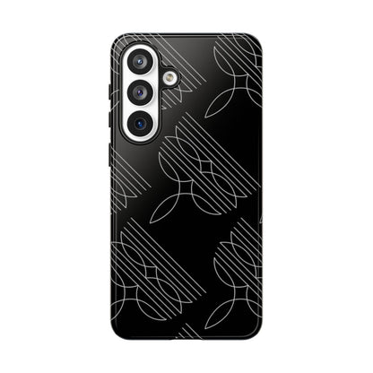 Boot Stitch Tough Case-Black