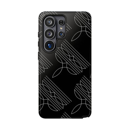 Boot Stitch Tough Case-Black