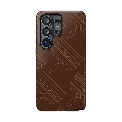 Boot Stitch Tough Case-Brown