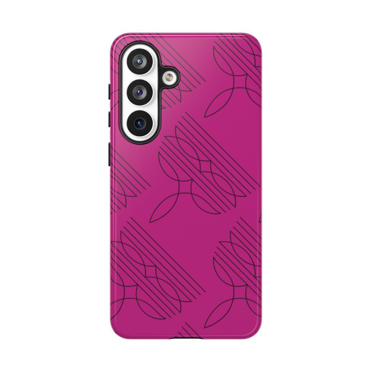 Boot Stitch Tough Case-Pink