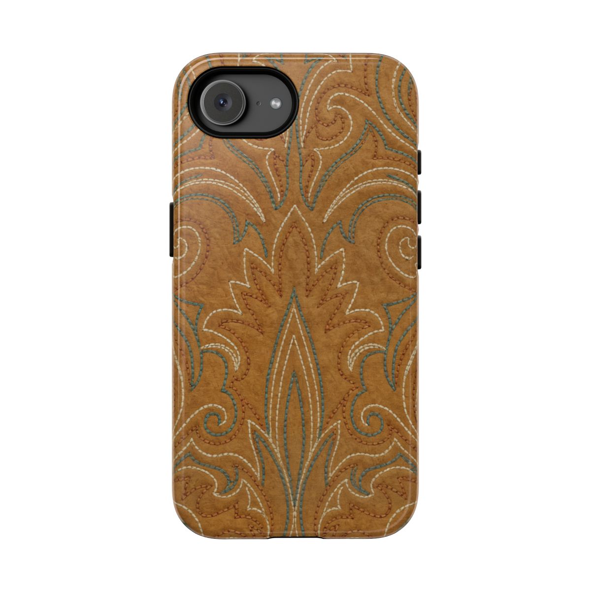 Boot Stitch Tan Tough Case - iPhone 17e