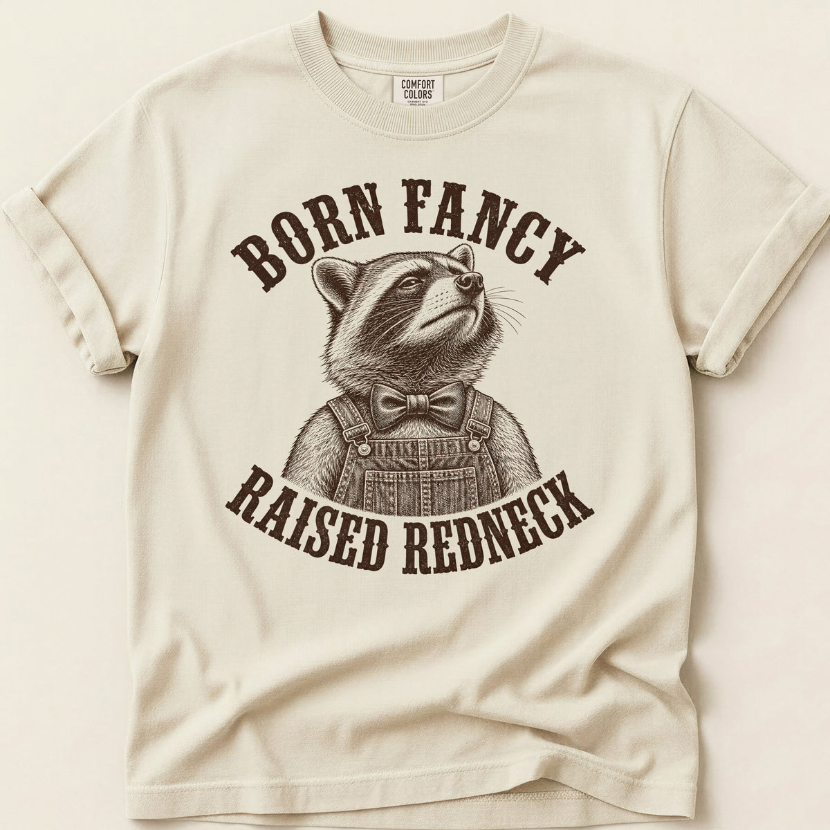 Born Fancy T-shirt on Ivory