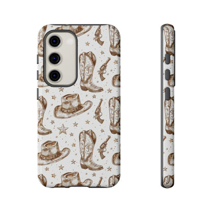 Brown Boots Tough Case