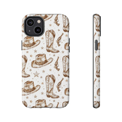 Brown Boots Tough Case