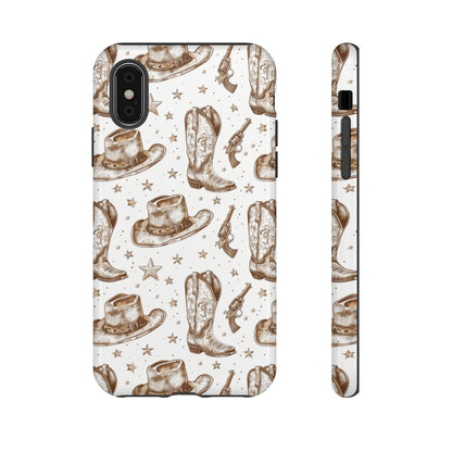 Brown Boots Tough Case
