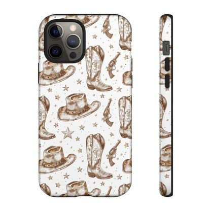 Brown Boots Tough Case