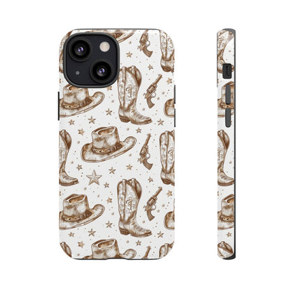 Brown Boots Tough Case