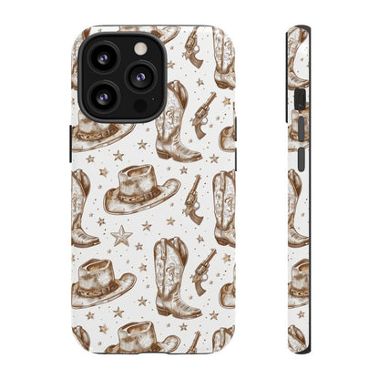 Brown Boots Tough Case