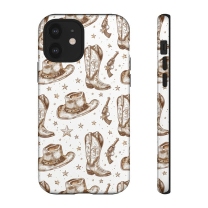 Brown Boots Tough Case