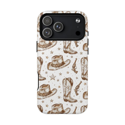 Brown Boots Magnetic Case