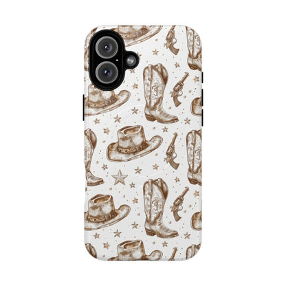 Brown Boots Magnetic Case