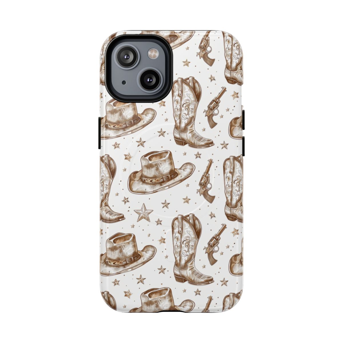 Brown Boots Magnetic Case