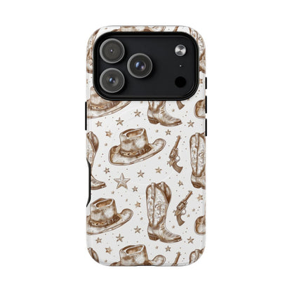 Brown Boots Magnetic Case