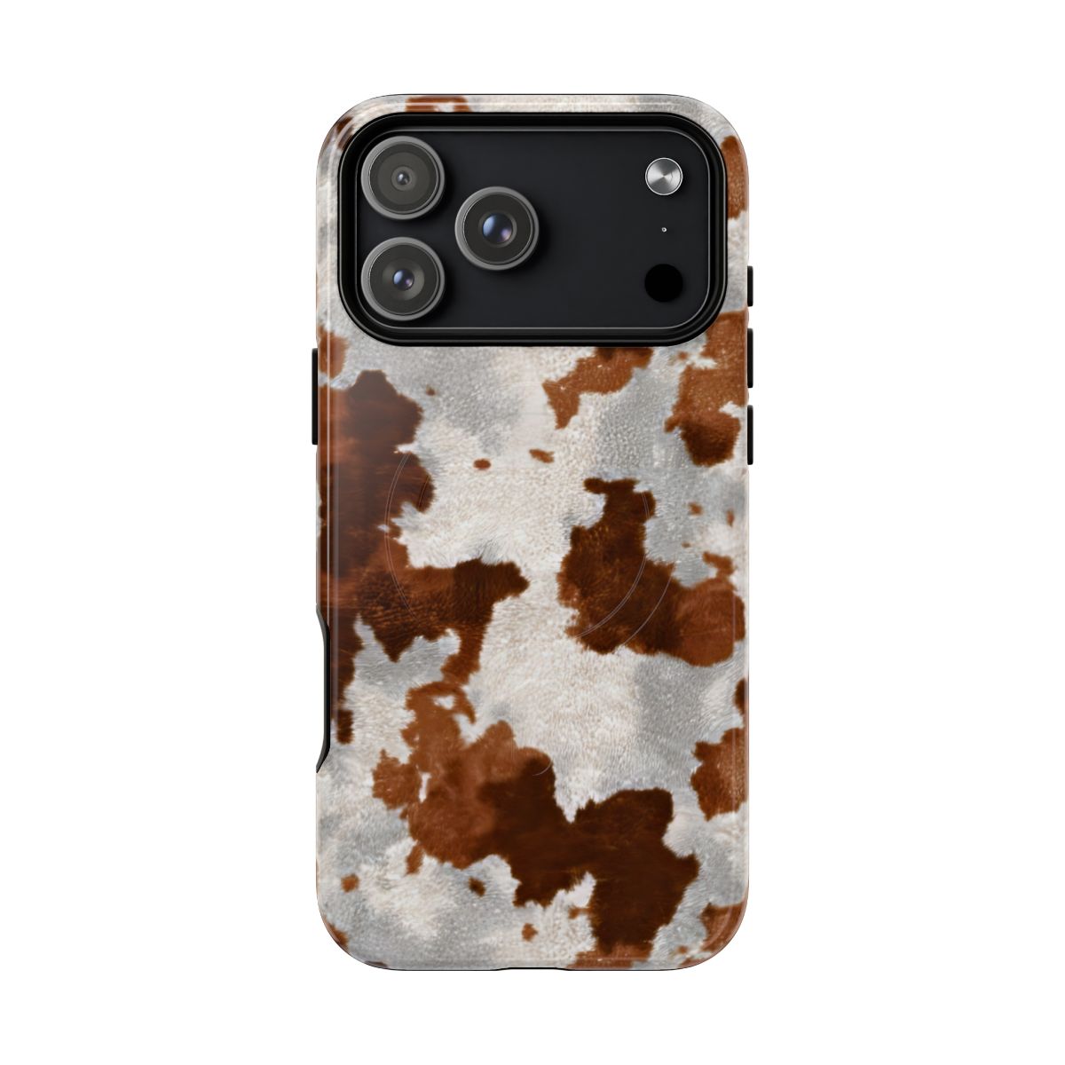 Brown Cowhide Magnetic Case