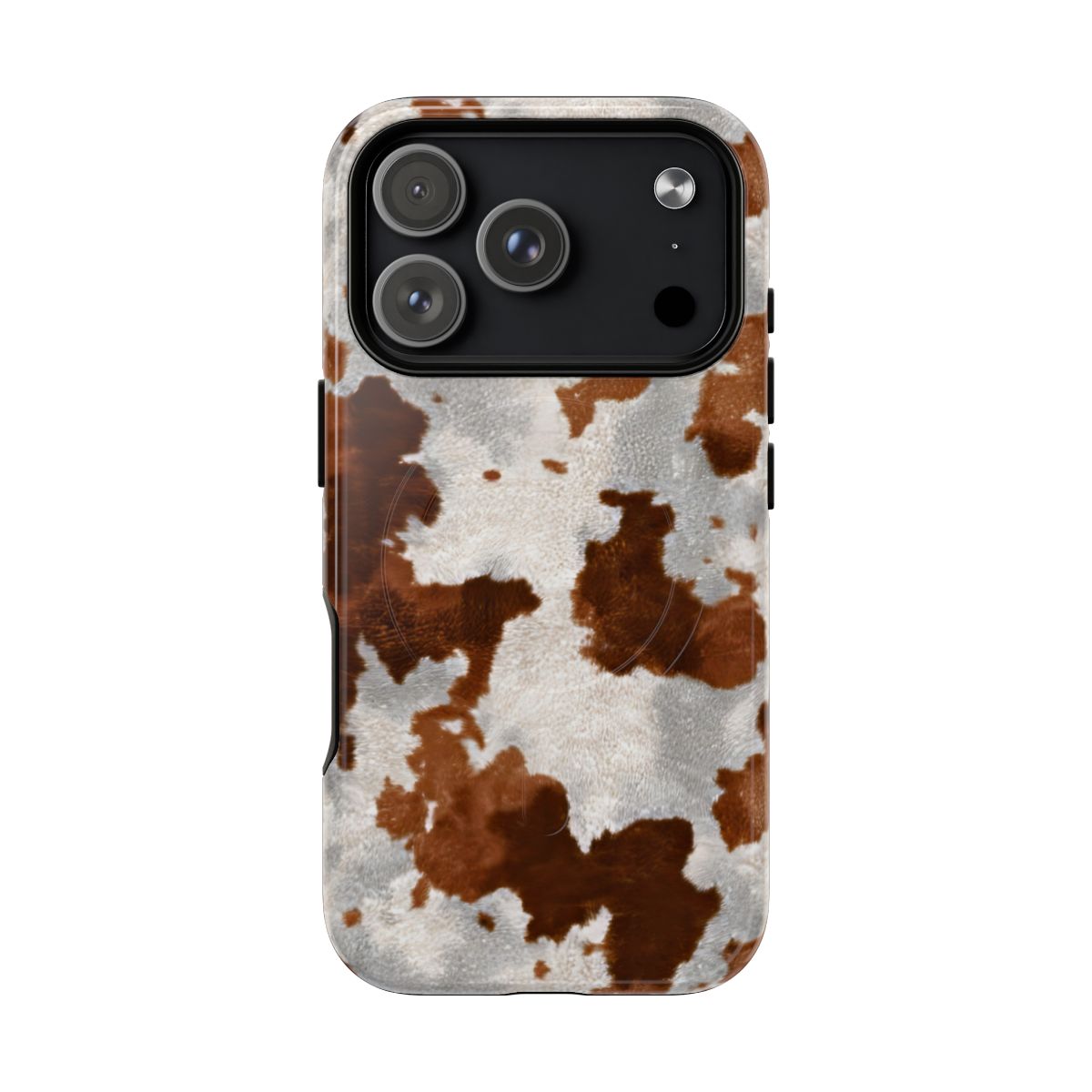 Brown Cowhide Magnetic Case
