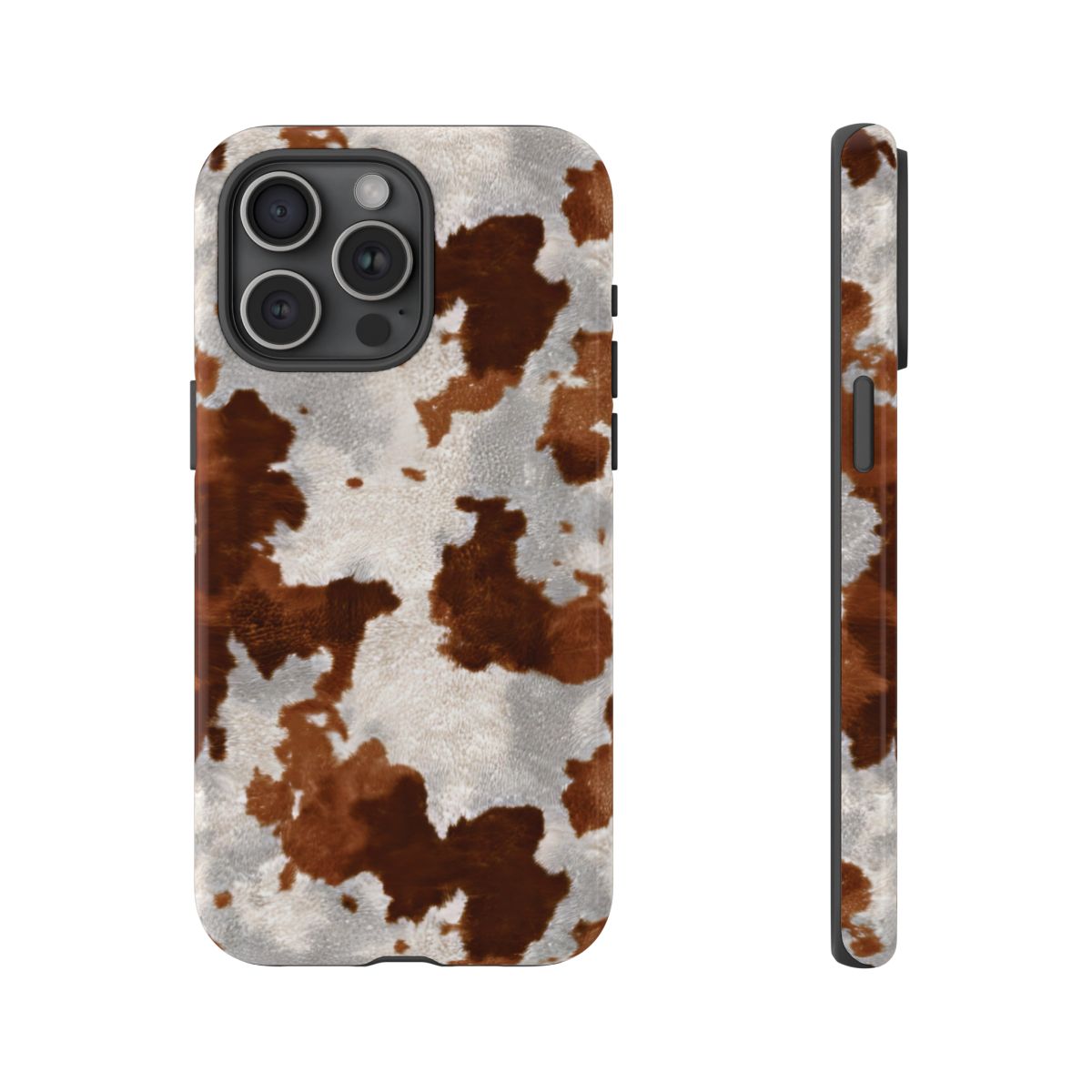Brown Cowhide Tough Case