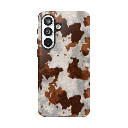 Brown Cowhide Tough Case