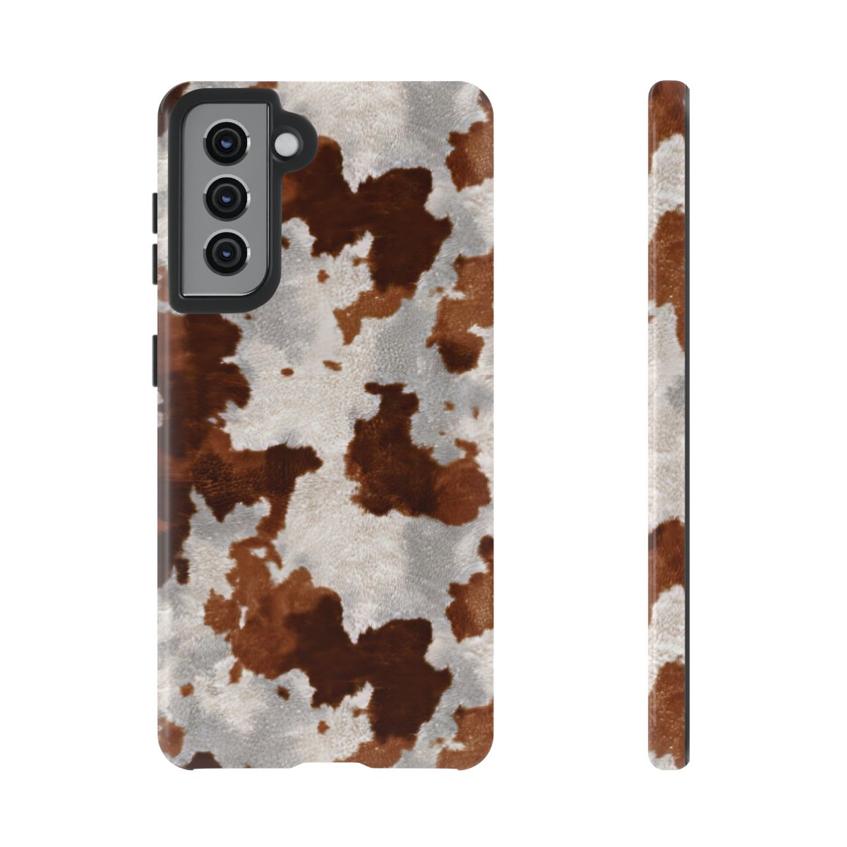 Brown Cowhide Tough Case