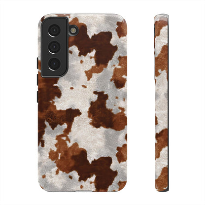 Brown Cowhide Tough Case