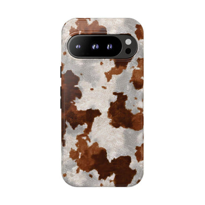 Brown Cowhide Tough Case