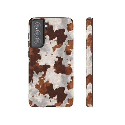 Brown Cowhide Tough Case