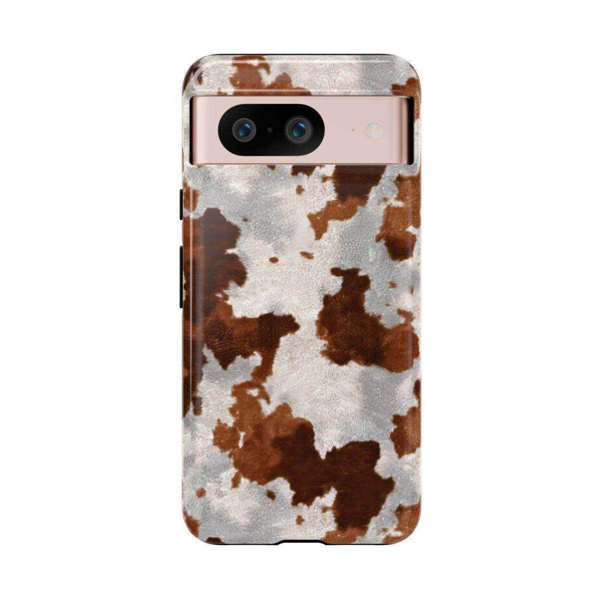 Brown Cowhide Tough Case