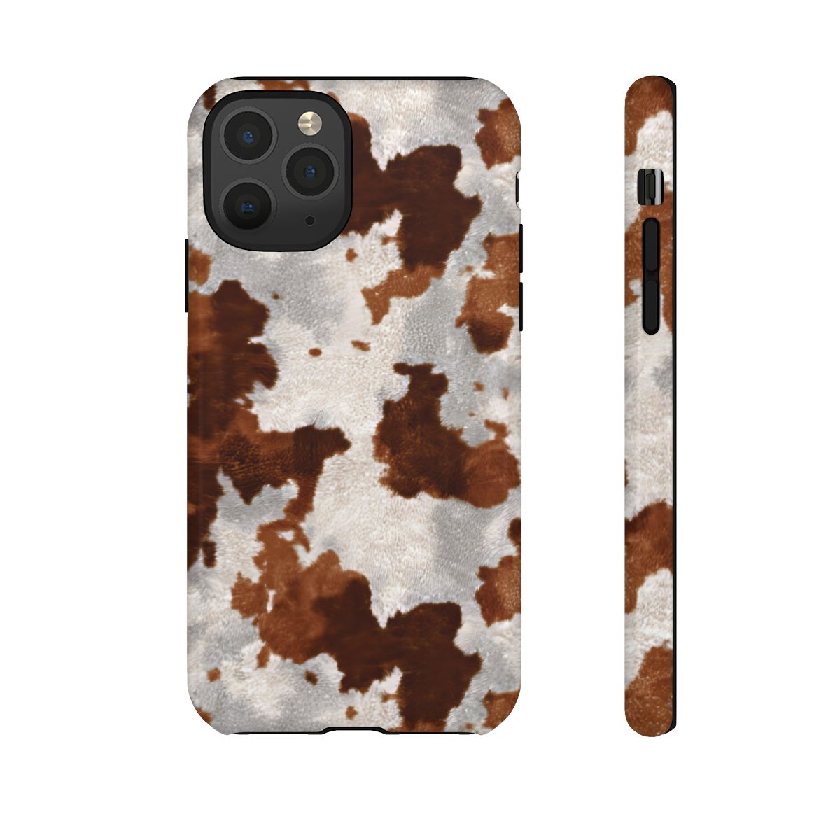 Brown Cowhide Tough Case