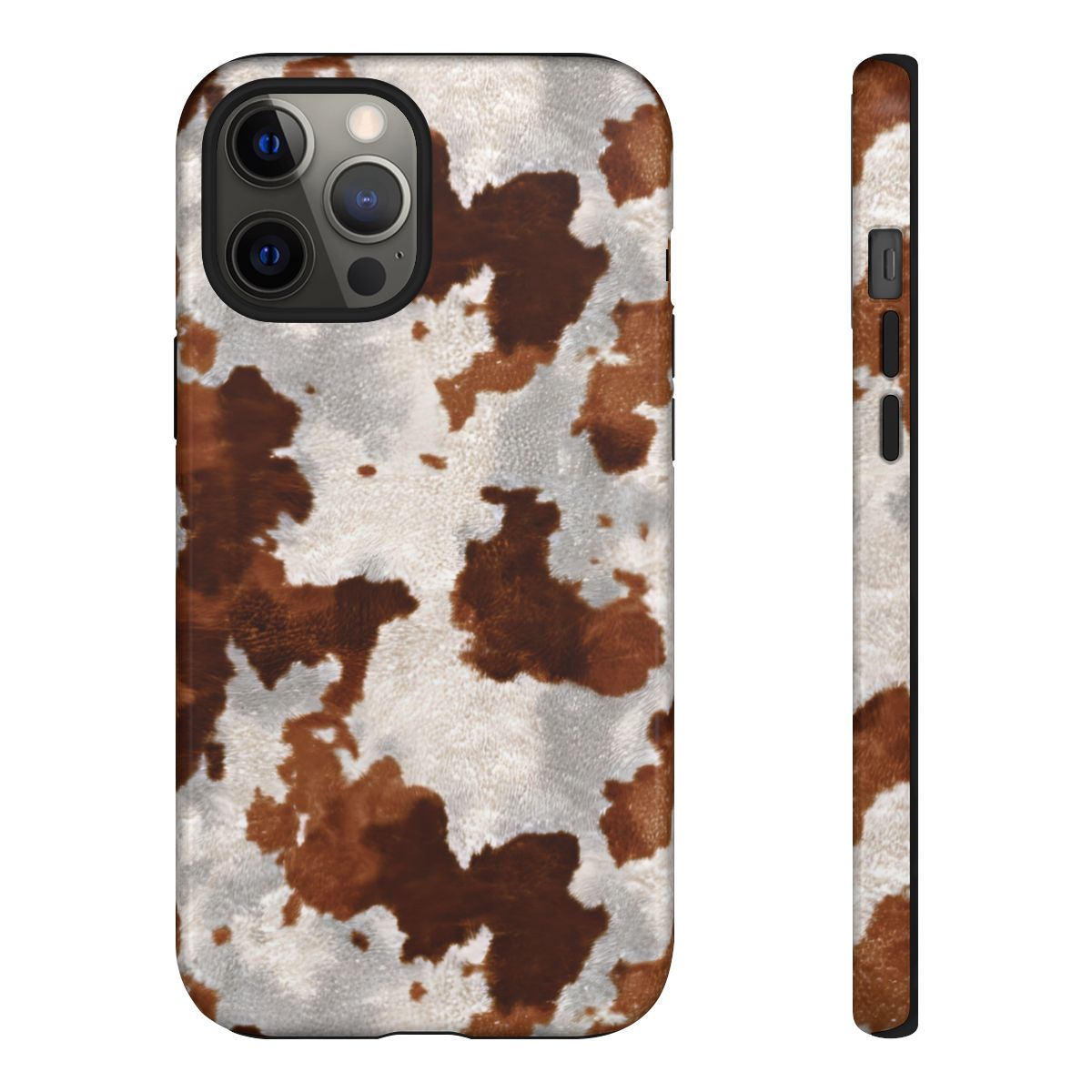 Brown Cowhide Tough Case